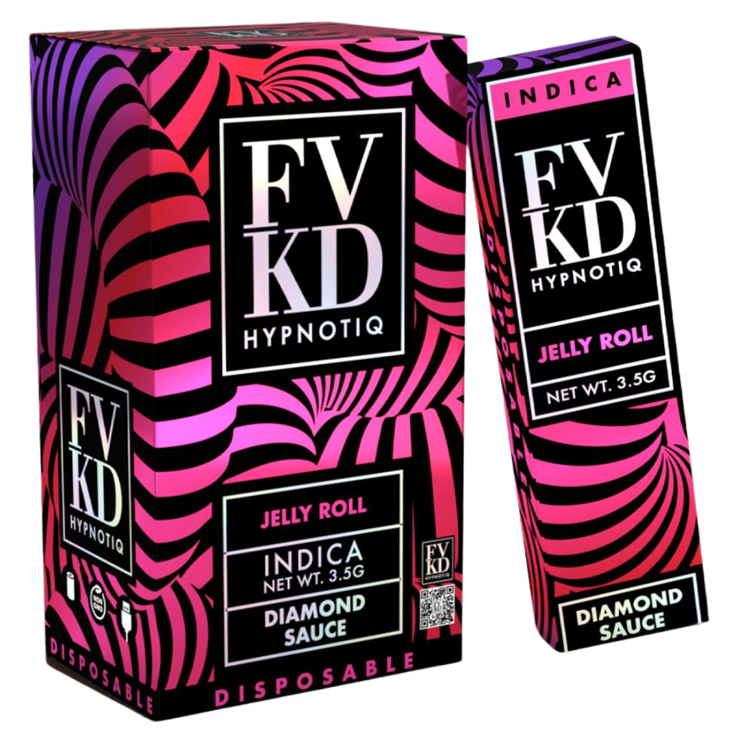 FVKD Exotics | Hypnotiq Diamond Sauce Jelly Roll Disposable 3.5g