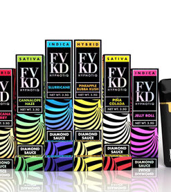 FVKD Exotics Hypnotiq Diamond Sauce 3.5g disposable 12 pack