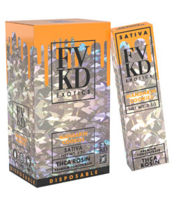 FVKD Exotics THC-A Rosin Disposable Mandarine Cookies 3.5g