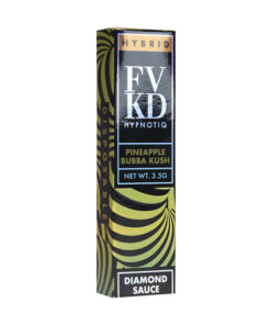 FVKD Exotics | Hypnotiq Diamond Sauce Pineapple Bubba Kush Disposable 3.5g