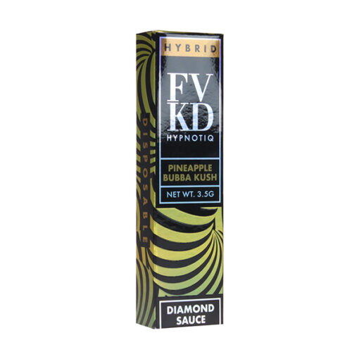 FVKD Exotics | Hypnotiq Diamond Sauce Pineapple Bubba Kush Disposable 3.5g