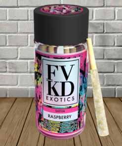 FVKD Exotics Liquid Diamond Pre Rolls Raspberry | 7.5g