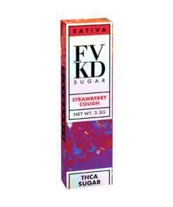 FVKD EXOTICS THCA SUGAR DISPOSABLE VAPE 3.5G | STRAWBERRY COUGH