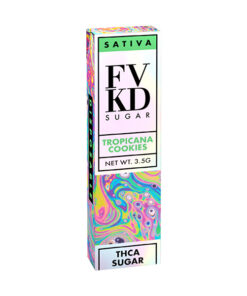 FVKD EXOTICS THCA SUGAR DISPOSABLE VAPE 3.5G | TROPICANA COOKIES