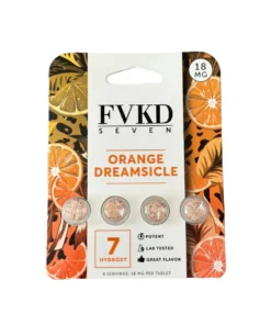 FVKD Exotics Seven 7-Hydroxy Tablets 4ct | Orange Dreamsicle