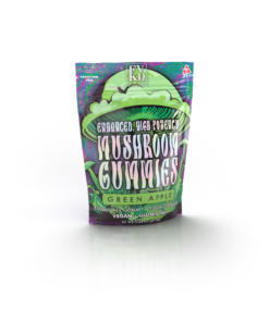 FVKD Exotics SHRM Enhanced High Potency Mushroom Gummies - 5g Green Apple