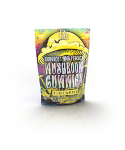 FVKD Exotics SHRM Enhanced High Potency Mushroom Gummies - 5g Pineapple