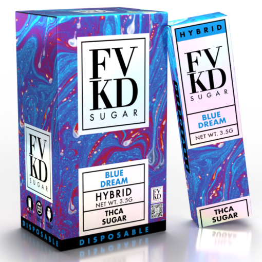 FVKD EXOTICS THCA SUGAR 3.5G DISPOSABLE VAPE 12 pack